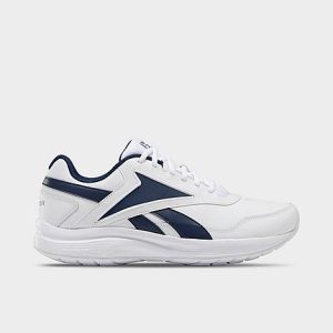 Reebok Men&apos;s Walk Ultra 7 DMX Walking Shoes (Extra Wide 4E) in White/White Size 13.0 Leather - 3207857