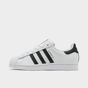Adidas Women&apos;s Originals Superstar Casual Shoes in White/White Size 5.0 Leather - 5660557