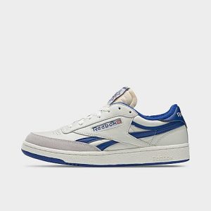 Reebok Men&apos;s Club C Revenge Vintage Casual Shoes in Off-White/Chalk Size 13.0 Leather - 3093905