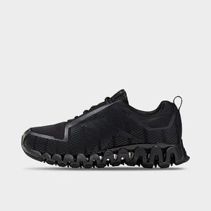 Reebok Men&apos;s ZigWild Trail 6 Running Shoes in Black/Black Size 13.0 Leather/Suede - 3161797