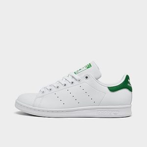 Adidas Big Kids&apos; Originals Stan Smith Casual Shoes in White/Cloud White Size 7.0 - 2990330