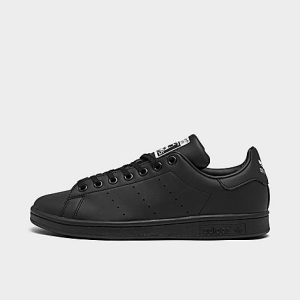 Adidas Big Kids&apos; Originals Stan Smith Casual Shoes in Black/Core Black Size 6.0 - 2990162