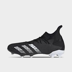 Adidas Predator Freak.3 Firm Ground Soccer Cleats in Black/Black Size 13.0 - 3084440