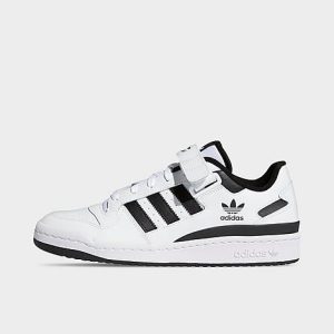 Adidas Men&apos;s Originals Forum Low Casual Shoes in White/White Size 14.0 Leather - 3023786