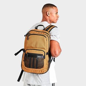 Adidas Originals Energy Backpack in Yellow/Mesa Brown Polyester - 8204917
