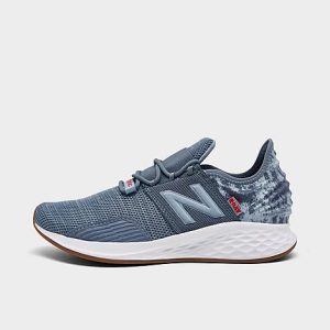 New Balance Big Kids&apos; Fresh Foam Roav Running Shoes in Grey/Arctic Grey Size 6.0 - 3174788