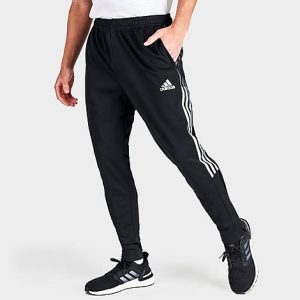 Adidas Men&apos;s Tiro 21 Track Pants in Black/Black Size 2XL Polyester/Knit - 5695544
