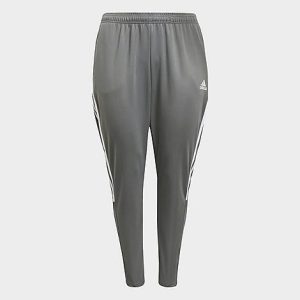 Adidas Women&apos;s Tiro 21 Track Pants (Plus Size) in Grey/Team Grey Size 3XL Polyester/Knit - 5733898