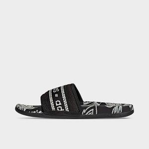 Adidas Women&apos;s Adilette Comfort Slide Sandals in Black/Core Black Size 11.0 - 3506646
