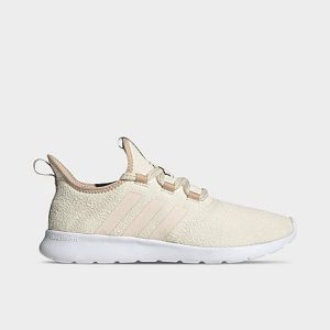 Adidas Women&apos;s Cloudfoam Pure 2.0 Casual Shoes in Off-White/Wonder White Size 11.0 - 3547085