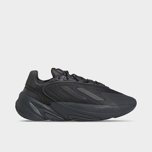 Adidas Big Kids&apos; Originals Ozelia Casual Shoes in Black/Carbon Size 4.5 - 3545397