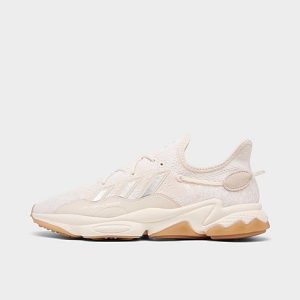 Adidas Men&apos;s Originals Ozweego Knit Casual Shoes in Beige/Wonder White Size 14.0 - 3138928