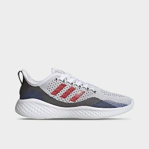 Adidas Men&apos;s Fluidflow 2.0 Running Shoes in Grey/Cloud White Size 7.0 Knit - 3507142