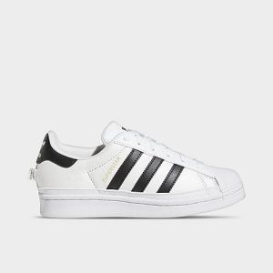 Adidas Big Kids&apos; Originals Superstar Recycled Casual Shoes in White/Cloud White Size 6.0 Leather - 3545560