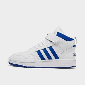 Adidas Men&apos;s Essentials Postmove Mid Casual Shoes in White/White Size 13.0 Leather - 3200368