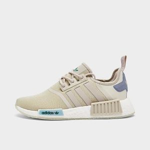 Adidas Women&apos;s Originals NMD R1 Casual Shoes in Beige/Bliss Size 10.0 - 3136578
