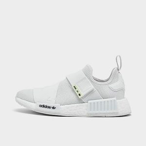 Adidas Women&apos;s Originals NMD R1 Casual Shoes in White/White Size 11.0 - 3127321