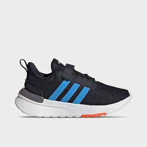 Adidas Little Kids&apos; Racer TR21 Stretch Lace Running Shoes in Black/Legend Ink Size 13.5 - 3542952