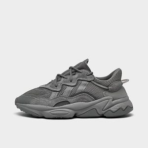Adidas Women&apos;s Originals Ozweego Casual Shoes in Grey/Charcoal Solid Grey Size 7.0 - 3107899
