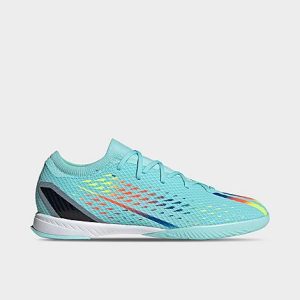 Adidas Men&apos;s X Speedportal.3 Indoor Soccer Shoes in Blue/Clear Aqua Size 9.5 - 3549767