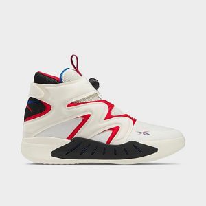 Reebok Men&apos;s Instapump Fury Zone Basketball Shoes in Off-White/Classic White Size 7.0 - 3512006