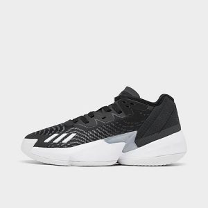 Adidas Big Kids&apos; D.O.N. Issue #4 Basketball Shoes in Black/Core Black Size 7.0 - 3198751