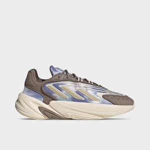 Adidas Women&apos;s Originals Ozelia Casual Shoes in Off-White/Simple Brown Size 8.5 - 3546237