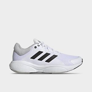 Adidas Men&apos;s Response Running Shoes in White/Cloud White Size 13.0 Plastic - 3507139