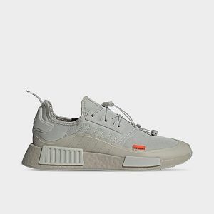 Adidas Men&apos;s Originals NMD R1 TR Running Shoes in Grey/Metal Grey Size 7.5 Knit - 3543420