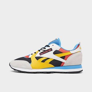 Reebok Men&apos;s Classic Leather Grow Casual Shoes Size 13.0 Leather/Nylon - 3120236
