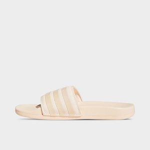 Adidas Women&apos;s Adilette Comfort Slide Sandals in Pink/Bliss Orange Size 11.0 - 3506618