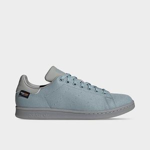 Adidas Men&apos;s Originals Stan Smith Primegreen Casual Shoes in Grey/Magic Grey Size 13.0 Polyester - 3543990