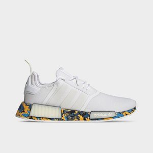 Adidas Men&apos;s Originals NMD R1 Casual Shoes in White/White Size 14.0 - 3543544