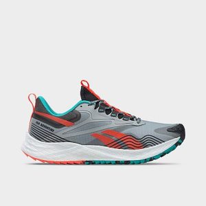 Reebok Men&apos;s Floatride Energy 4 Adventure Trail Running Shoes in Grey/Pure Grey Size 12.0 Plastic - 3514118