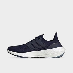 Adidas Women&apos;s UltraBOOST 22 Running Shoes in Blue/Collegiate Navy Size 6.0 Knit - 3167446