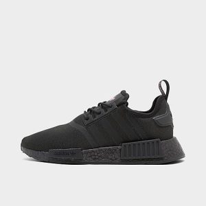 Adidas Women&apos;s Originals NMD R1 Casual Shoes in Black/Black Size 5.5 - 3020835