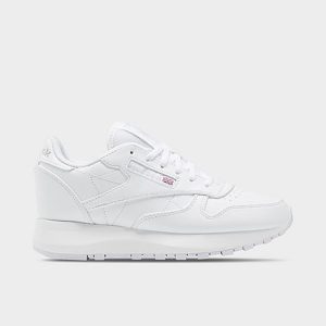 Reebok Women&apos;s Classic Leather Vegan Casual Shoes in White/Footwear White Size 11.0 - 3510352