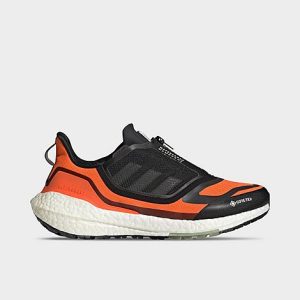 Adidas Men&apos;s UltraBOOST 22 GORE-TEX Running Shoes in Black/Orange/Impact Orange Size 13.0 - 3543843