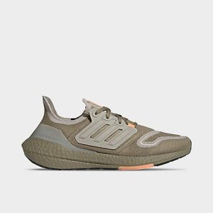 Adidas Men&apos;s UltraBOOST 22 Running Shoes in Green/Orbit Green Size 13.0 Knit - 3544002