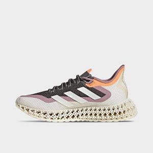 Adidas Women&apos;s 4DFWD 2 Running Shoes in Off-White/Grey Size 11.0 Knit - 3189436