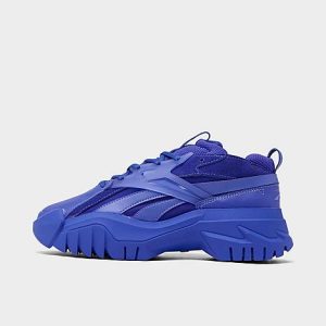 Reebok Girls&apos; Big Kids&apos; Cardi B Classic Leather Casual Shoes in Purple/Ultima Purple Size 5.5 Leather/Suede - 3169117