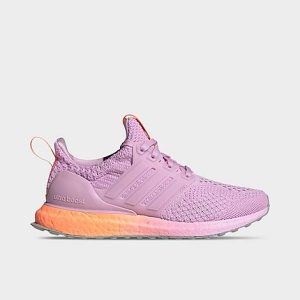 Adidas Big Kids&apos; UltraBOOST 5.0 DNA Running Shoes in Pink/ Size 6.0 Polyester/Knit/Plastic - 3545624