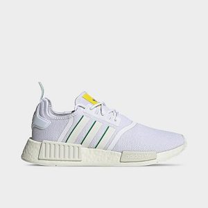 Adidas Men&apos;s Originals NMD R1 Casual Shoes in White/White Size 13.0 - 3544102