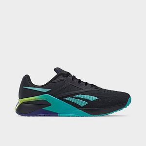 Reebok Men&apos;s Nano X2 Training Shoes in Black/Core Black Size 14.0 Knit - 3542534