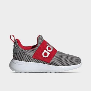 Adidas Big Kids&apos; Essentials Lite Racer Adapt 4.0 Casual Shoes in Grey/Grey Three Size 13.5 - 3503319