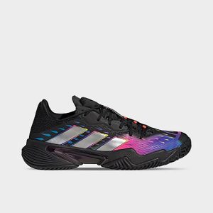 Adidas Men&apos;s Barricade Tennis Shoes in Black/Black Size 12.0 - 3543454