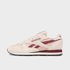 Reebok Men&apos;s Classic Leather Grow Casual Shoes in Beige/Modern Beige Size 8.5 Leather/Nylon - 3224278
