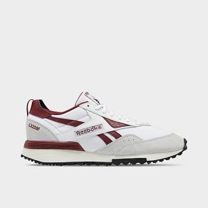 Reebok Men&apos;s LX2200 Casual Shoes in White/Footwear White Size 13.0 Leather/Suede - 3511764