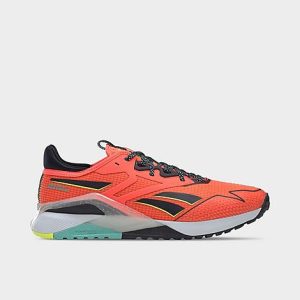 Reebok Men&apos;s Nano X2 TR Adventure Training Shoes in Orange/Orange Flare Size 14.0 Nylon - 3512404