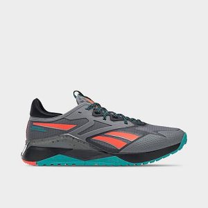 Reebok Men&apos;s Nano X2 TR Adventure Training Shoes in Grey/Pure Grey Size 14.0 Nylon - 3512418